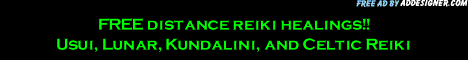 free distance reiki healings